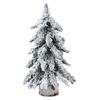 With Lights Artificial Christmas Tree PVC Material Flocking Christmas Tree  Holiday Decor