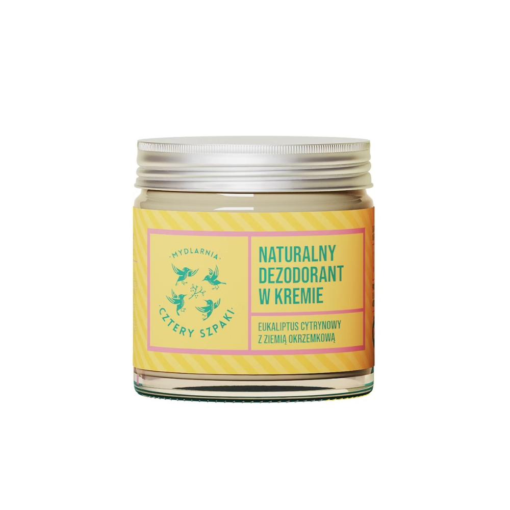 

CZTERY SZPAKI Naturalny dezodorant w kremie Eukaliptus Cytrynowy, 60 ml