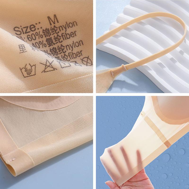 New Arrival! Women's Summer Seamless Wireless Halter Vest Bra, Ultra-Thin and Breathable for All-Day Comfort