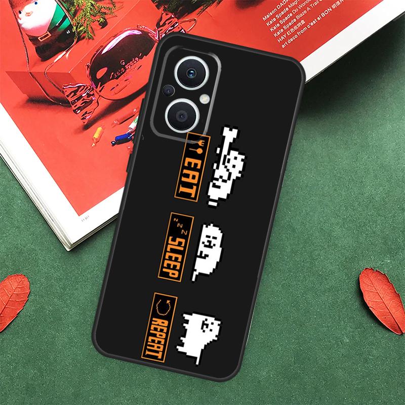 Undertale Annoying Dog Case For OPPO Reno 14 13 12 11 10 Pro 14F 13F 12F 11F 8 7 Lite OPPO Find X9 X8 X6 Pro Cover