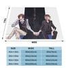 Chuuya Nakahara Osamu Dazai Blankets Flannel Autumn/Winter Anime Soft Throw Blankets for Bed Outdoor Bedspread