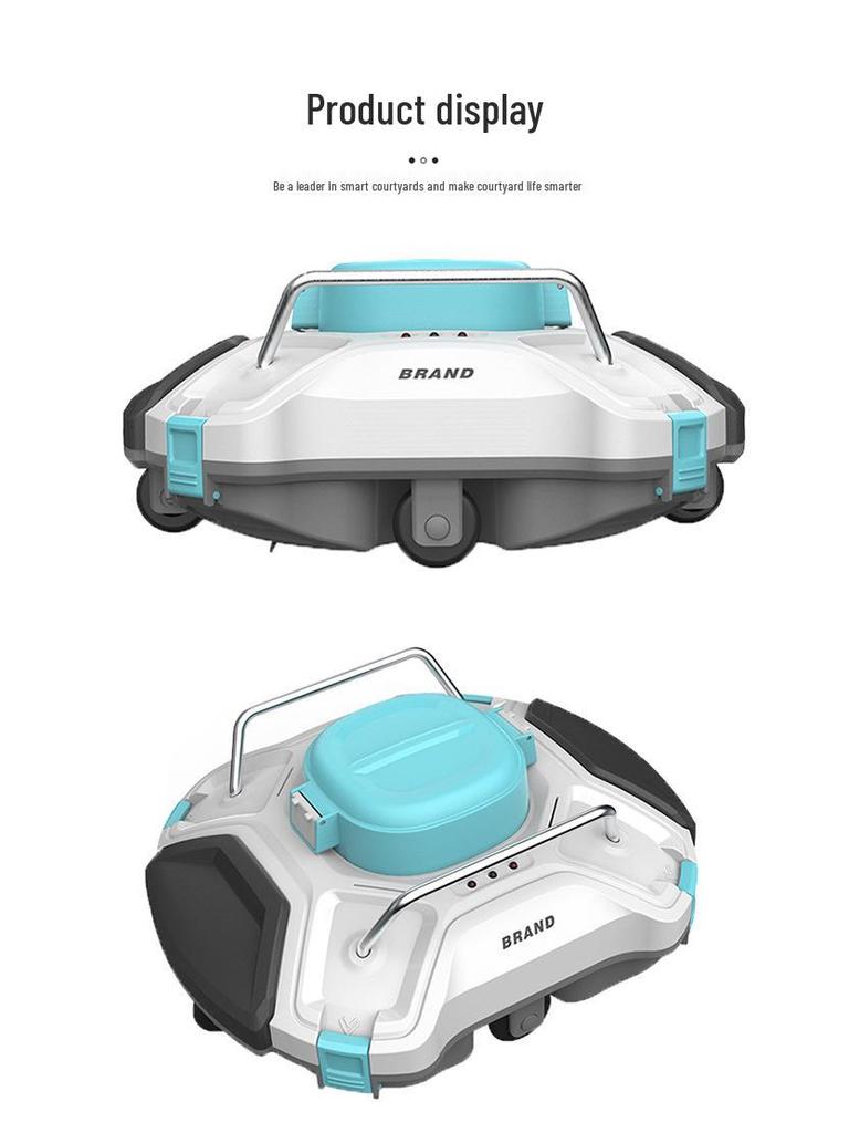 Fully Automatic Pool Cleaning Robot Vacuum Cleaner for Family Pools