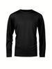 Men's Cross-border Quick-dry Mesh Long Sleeve: Breathable, Moisture-wicking, Lightweight, Comfortable.