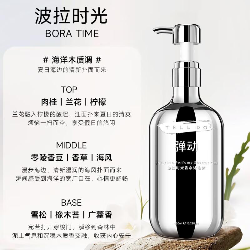 Гель для душа Bora Time Perfume - Премиальное увлажнение