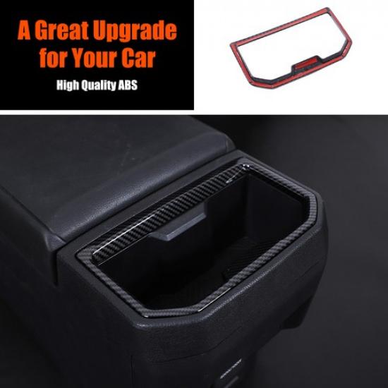 ABS Center Console Rear Water Cup Holder Cover Trim Fit for Toyota Tacoma 2024