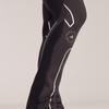 adidas Stella McCartney Knitmix Legginsy Damskie w Jednolitym Kolorze z Nadrukiem Logo Czarne HM8170