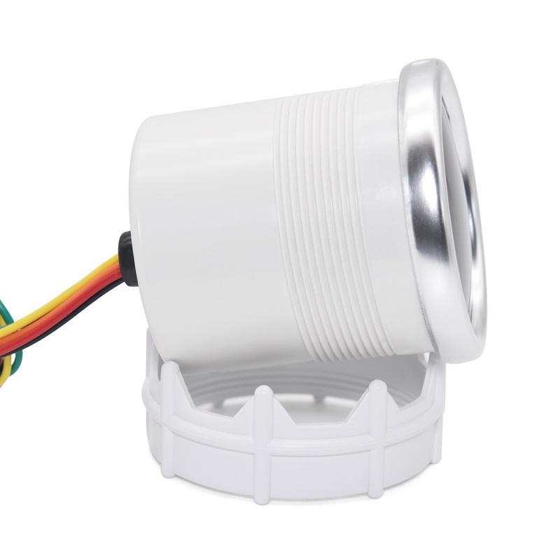 2" 52mm Exhaust Gas Temperature Gauge Digital Exhaust Gas Temp Gauge White Led EGT EXT Gauge Car Meter With 1/8 NPT Sensor 12V