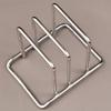 1pc Kitchen Cutting Board Holder Pot Lid Holder Desktop Stainless Steel Material Storage Rack for Cutting Board Organizer Stable