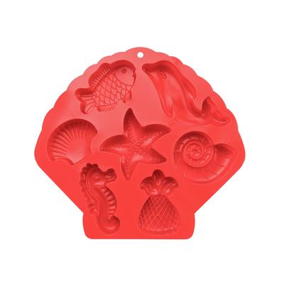 Silicone Mold Starfish Seahorse Dolphin Shape Cake Decorating Mold DIY Fondant Chocolate Candy Mould Baking Tool