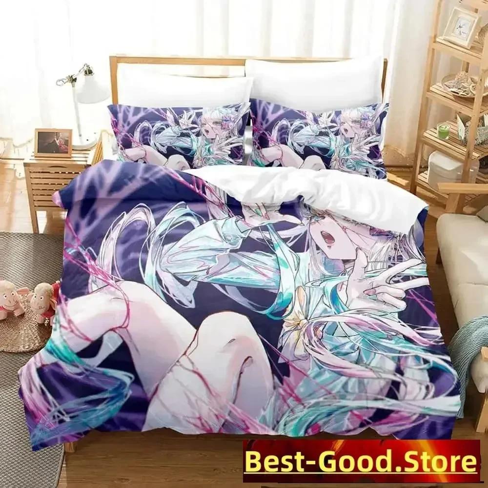 Comforter 3D Print Anime Needy Streamer Overload Bedding Set Boys Girls Twin Queen King Size Bed Boys Adult