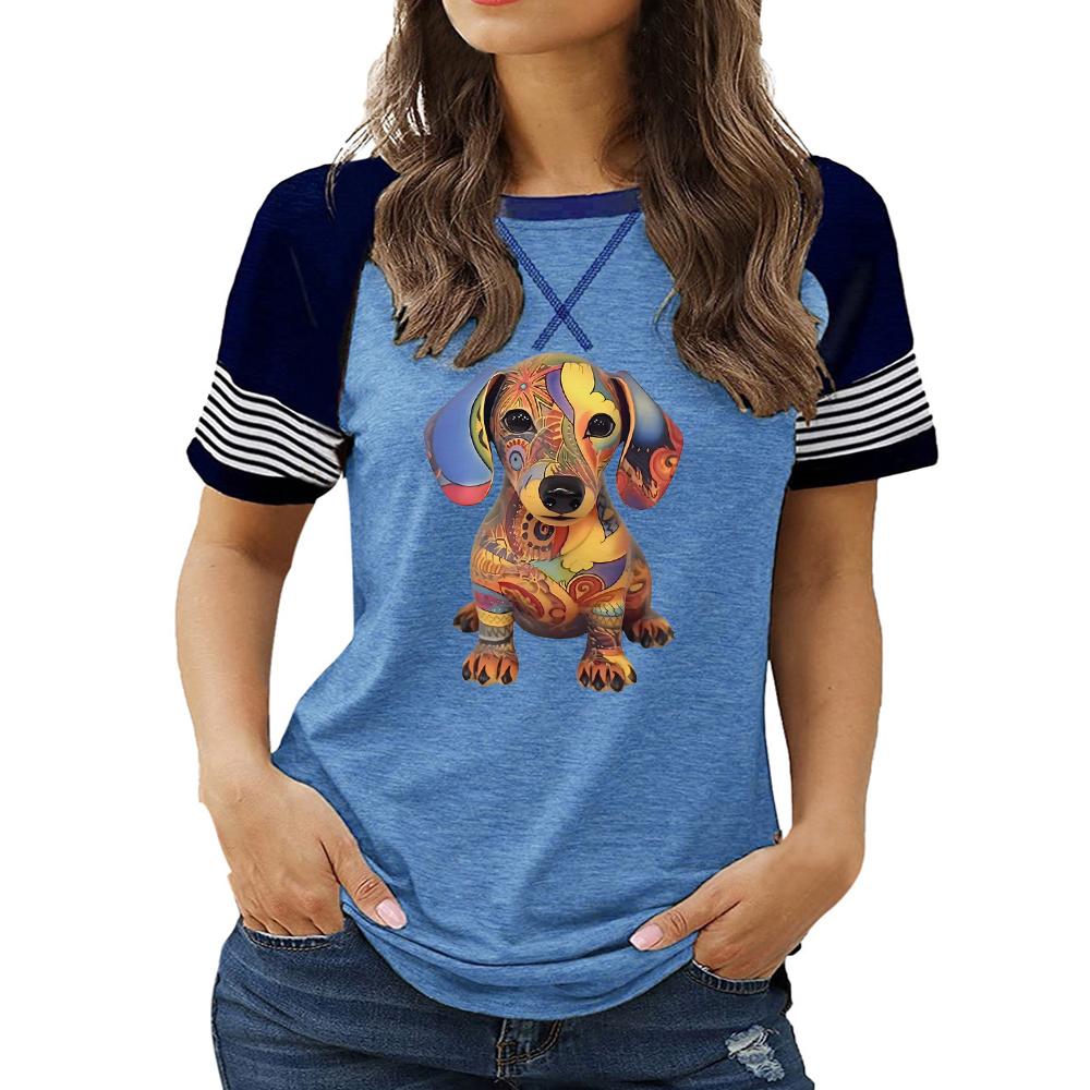 

Новые поступления женской одежды больших размеров: Топ с круглым вырезом и короткими рукавами с цветочным принтом на лето 3XL