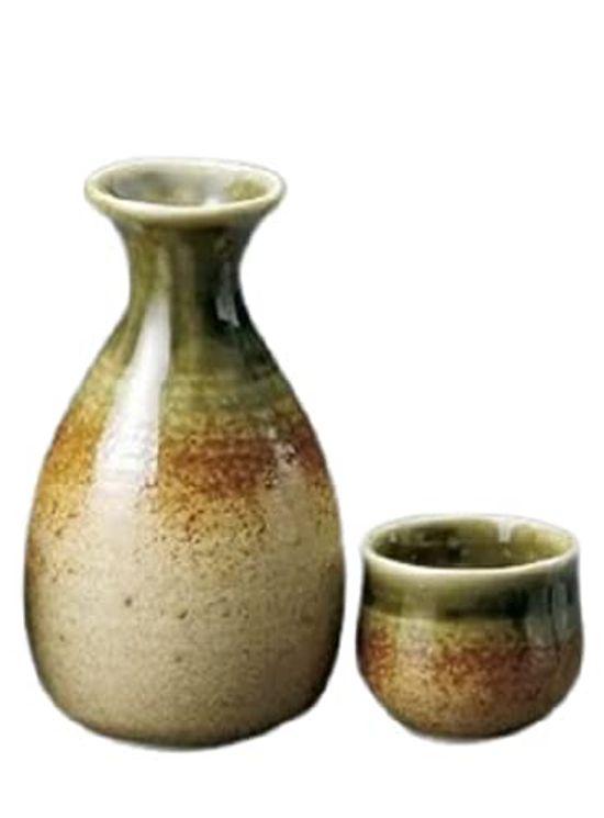 

Ига Орибэ 2 Токкури Сакадзуки Набор из 2 керамических изделий Мино Нет. &