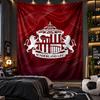 Wall Hanging Tapestry Sunderland Print Cloth for Living Room Bedroom Home Decor