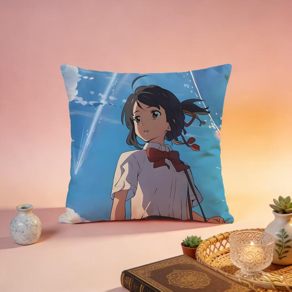 

Popular YYour Nameed Cushion Cover Premium SkinFriendly Pillow Case MultiPurpose for Home Office Travel 30X30cm