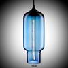 7 color Industrial Colourful glass ball led Pendant Lamps modern e27 lights restaurant living room