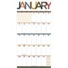 TF PUBLISHING 2025 Big Print Wall Calendar | Large Grids for Appointments and Scheduling | Vertical Monthly Wall Calendar 2025 | Home and Office