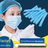 Blue Aseptic Disposable Non-Woven Dustproof Breathable Work Cap