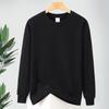 Unisex Pure Cotton Sweatshirt - Long Sleeve, Loose Fit, Round Neck, Ideal for Spring/Autumn