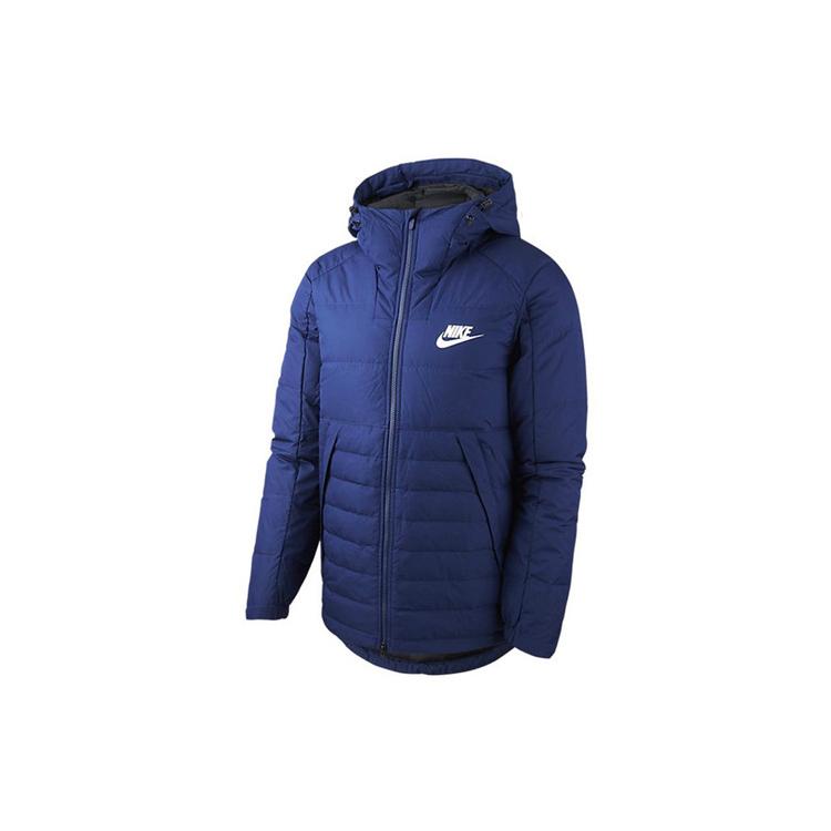 Мужская пуховая куртка Nike Темно-синяя AJ7947-429 S