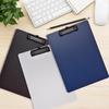 Prancheta A4 com Pasta, Bloco de Anotações, Clipes para Prancheta, Organizador de Armazenamento de Papéis de Teste, Material Escolar, Papelaria de Escritório