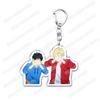 Popular Anime Banana Keychains for Accessories Jewelry BL Ash Lynx Eiji Okumura Yellow Keyrings Fans Friends Gifts