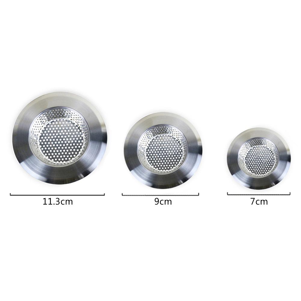 Sink Strainer Kitchen Sink Grid Filter Stainless Steel Drain Hole Filter Mesh Protection Against Clogging Kitchen Accessories