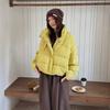 European Fashion Stand-up Collar Short Casual Loose Foreign Versatile Bread Clothes Winter New White Duck Down Jacket Women