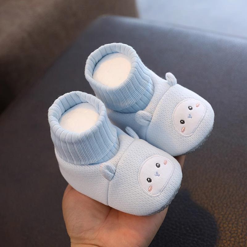 Winter New Cute Cartoon Baby Shoes Boy Girl Boots Cotton Soft-Sole Non-Slip Warm Toddler First Walkers Infant Shoes