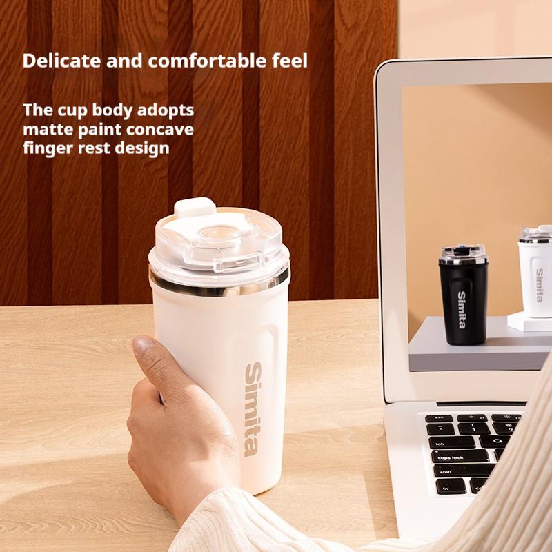 Schmidt Germany Office Square Coffee Cup 304 Stainless Steel Insulated for Cold And Hot Beverages Creative Business Design