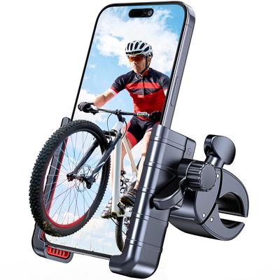 Uneawit Bicycle Smartphone Bike Smartphone Road Bike Mobile For Fixing Does Not Interfere with the Bicycle Smartphone 360 Degree Angle Free One Hand