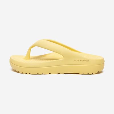 [AKIII CLASSIC] Arch-Fit Schaumstoff-Flip-Flop [AKAOMUP01487-Lemon]