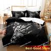 Popular Rod Wave Bedding Set Printed single Comforter Quilt Bed Cover Duvet Cover Pillow Case 3 Pieces Sets Kids Adult Size