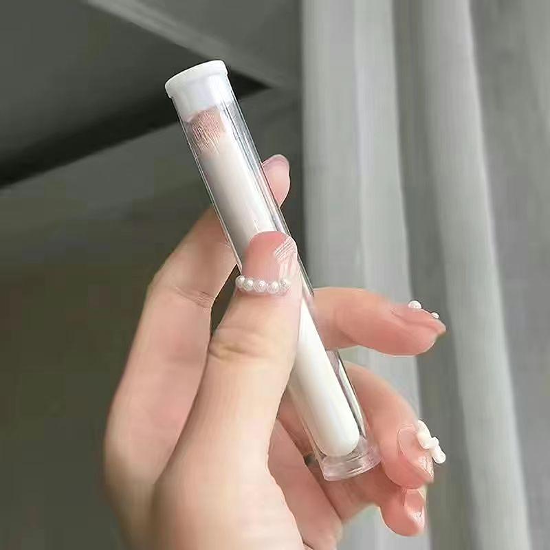 

Мини Кисть для губ Круглая головка Портативная кисть для макияжа Кисть для растушевки помады Косметика для красоты Многофункциональная кисть для консилера телесный