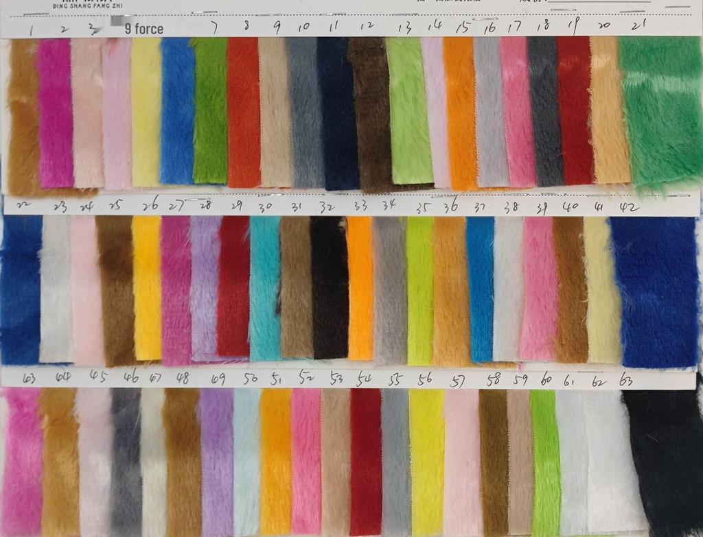 10mm Semi-Gloss PV Velour Plush Fabric for Pet and Decorative Supplies - South Korean Velour