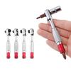 High Torques 1/4Inch Ratchet Wrench Socket with 2 Directional Mechanism and Swivels Head for Accessing Tight Confined Space