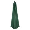 Patio Umbrella Replacement Canopy 9.84ft 8 Ribs Outdoor Patio Umbrella Canopy Cover for Backyard Garden Courtyard Green