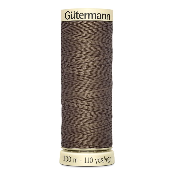 Fil à coudre 100% polyester Gutermann 1 Bobine - Att 209 - fossile