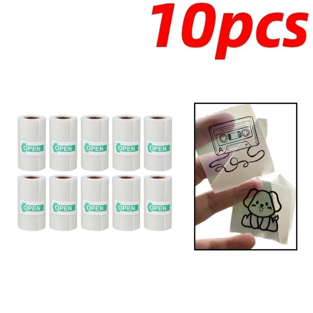 Universelt gjennomsiktig termisk fotografisk papir for mini termisk fotoskriver forbruksvarer