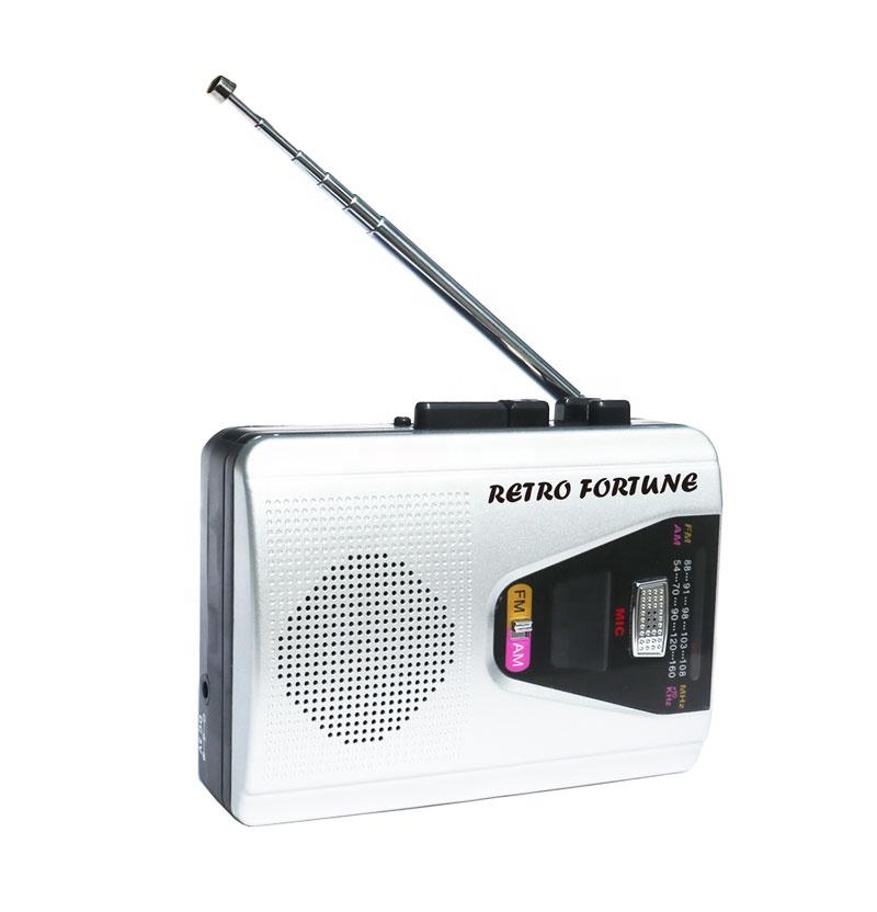 Retro Fortune Portable Audio Cassette Player and Cassette Recorder with AM/FM Radio Cassette Boombox ODM Dropshipping