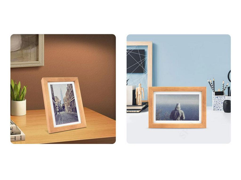 Raspberry Pi Pico 2 RP2350 Electronic Photo Frame with 7.3" E6 Full-Color Screen for Calendar/Painting Poster Display