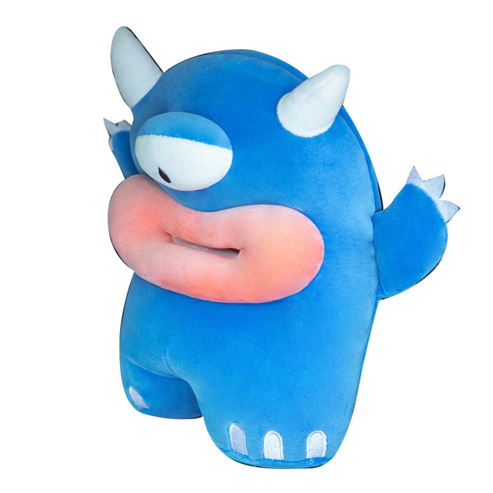 Cartoon Tissue Cover Multifunctional Car Seat Back Tissue Holder Plush Napkin Box for Vehicle 4