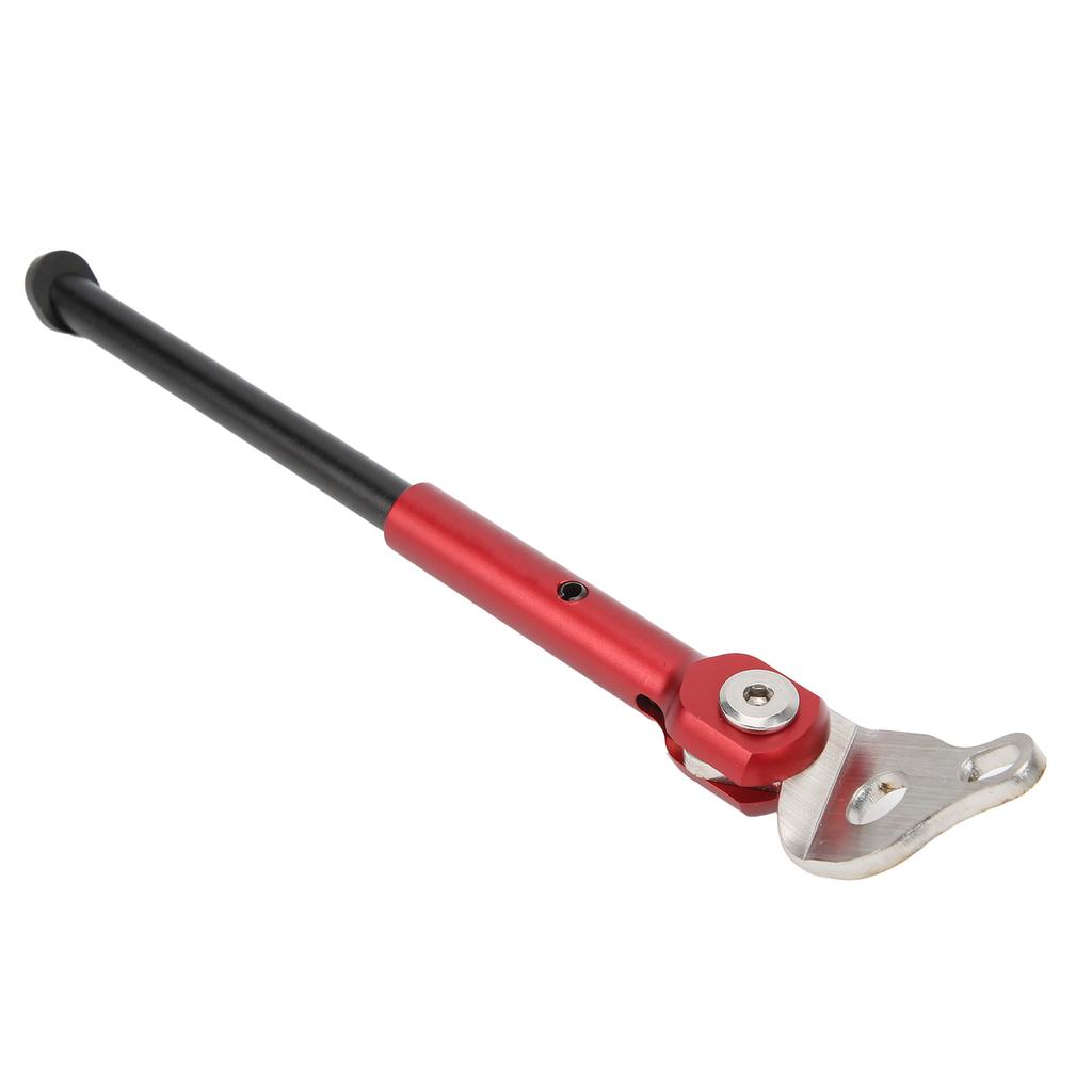 Bicycle Kickstand Aluminum Alloy Durable Sturdy Practical Bike Replacement ComponentsShort Red