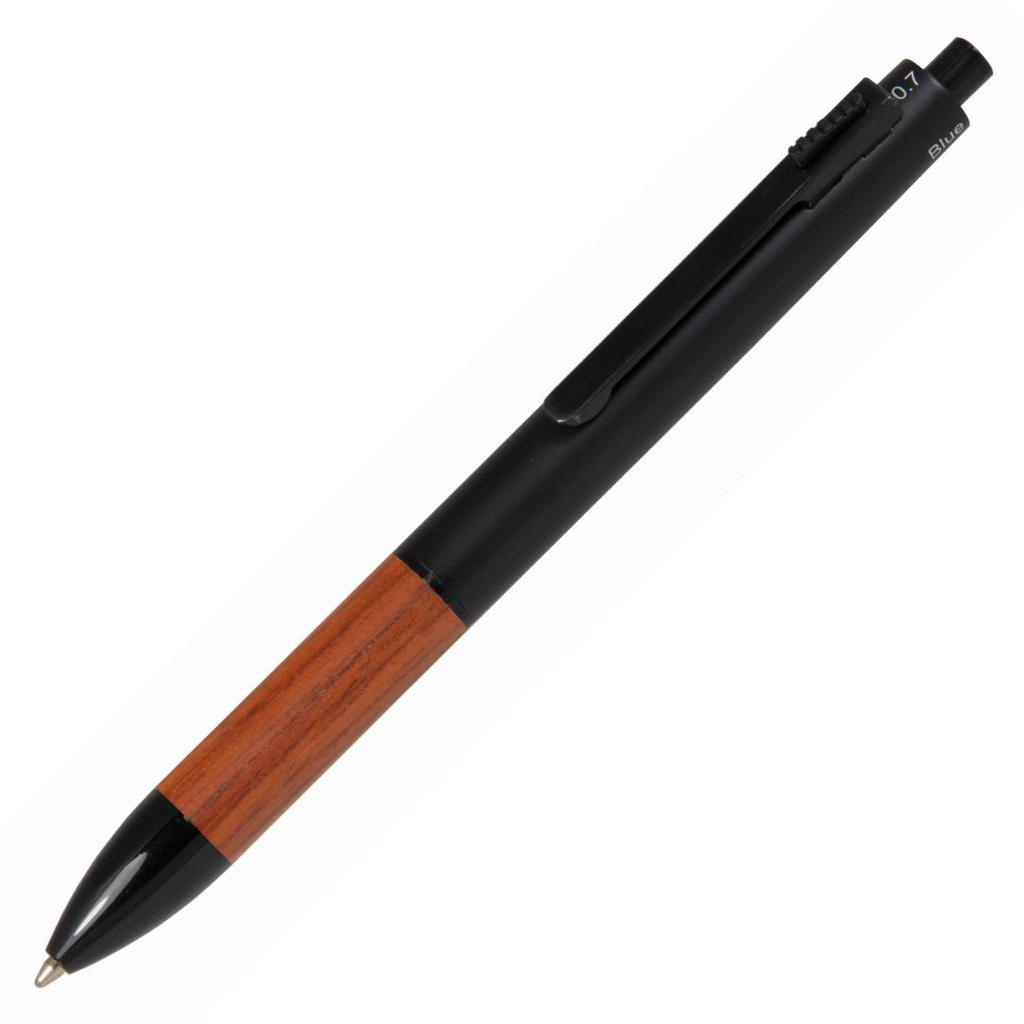 ONLINE Nature Rosewood 31315 Ballpoint Officially Imported Multi-Pen Multi-Function Pen, 3-Color Pen/0.7mm Pencil,