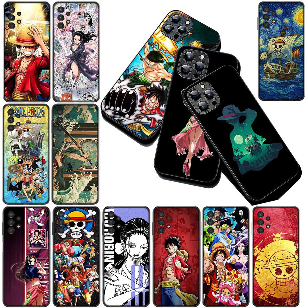 for Xiaomi Redmi Note 13 14 Pro Plus ProPlus 14C 13C Pro+ 5G Phone Cover Soft Case Nico Robin One Pieces Luffy Roronoa Zoro