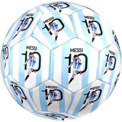 Messi's Argentina Celebration Soccer Ball Size 5 Football Machine Sewn Indoor/Outdoor Universal Football Unique Gift for Soccer Lovers