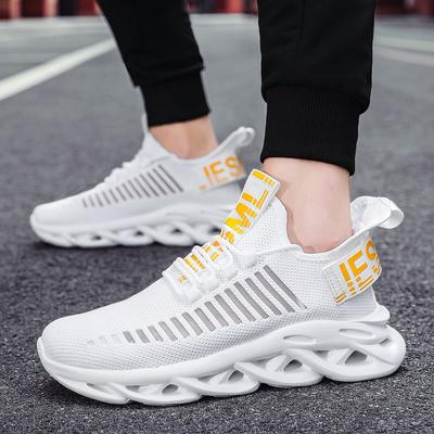 MAEDEF Herrskor Bekväma Mjuka Sneakers Andningsbara Halkfria Löparskor Klassiska Snörskor Högkvalitativa Mesh Fritidsskor