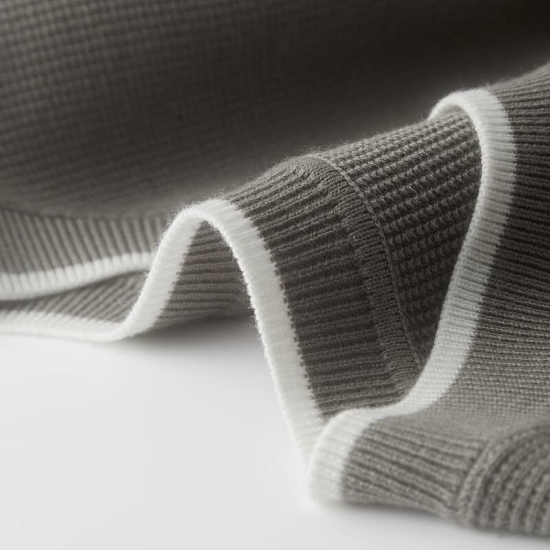 Shanshan Men's Heavyweight Machine Washable Wool Blend Sweater