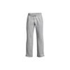 Solid Color Lace-Up Straight Leg Casual Pants Men Bottoms Gray 1384034-011