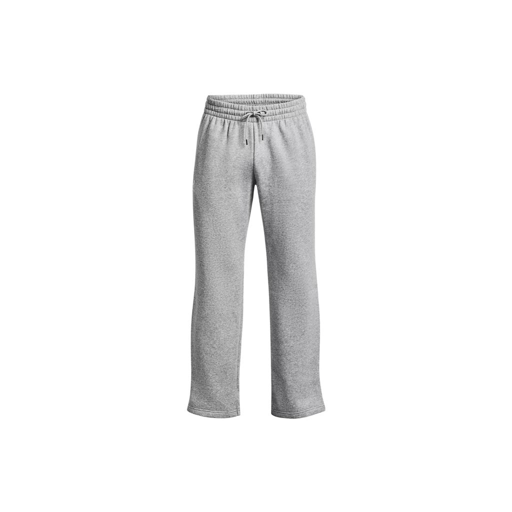 Under Armour Solid Color Lace-Up Straight Leg Casual Pants Men bottoms Gray 1384034-011