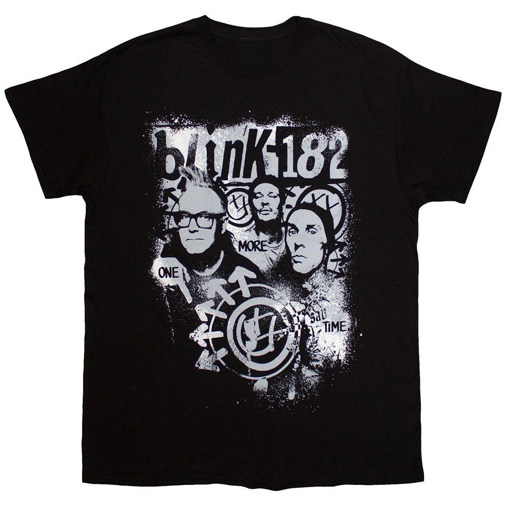 Six Arrow Smiley Blink182 Band TShirt Cotton Graphic Tee Unisex Unisex Summer Streetwear